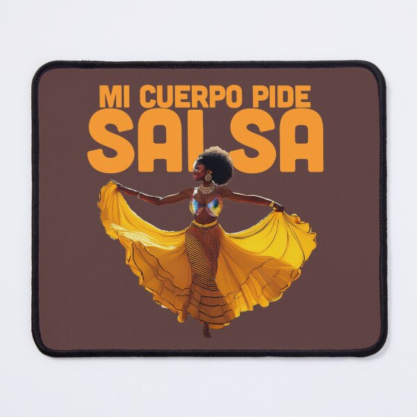 Item preview, Afro woman salsa dancer designed and sold by La Loca.