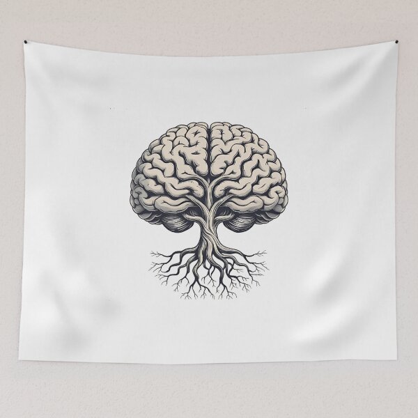 Item preview, Roots Of Thought - Tree As Brain designed and sold by Domcreations4.