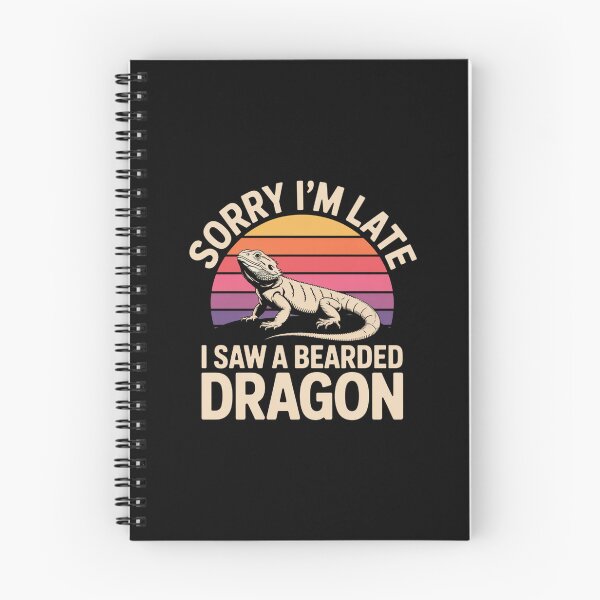 Item preview, Sorry I'm Late; I Saw A Bearded Dragon designed and sold by theartfulaspie.