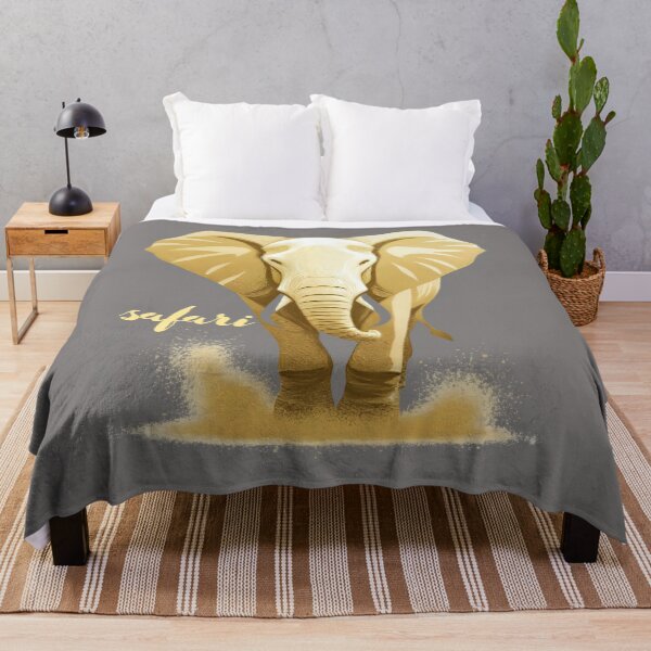 Item preview, Golden Elephant – Power of Safari designed and sold by dotitoko.