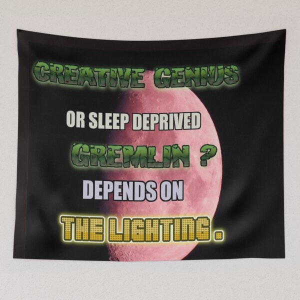 Item preview, Creative Genius Or Sleep Deprived Gremlin ? designed and sold by SmashingDeals.