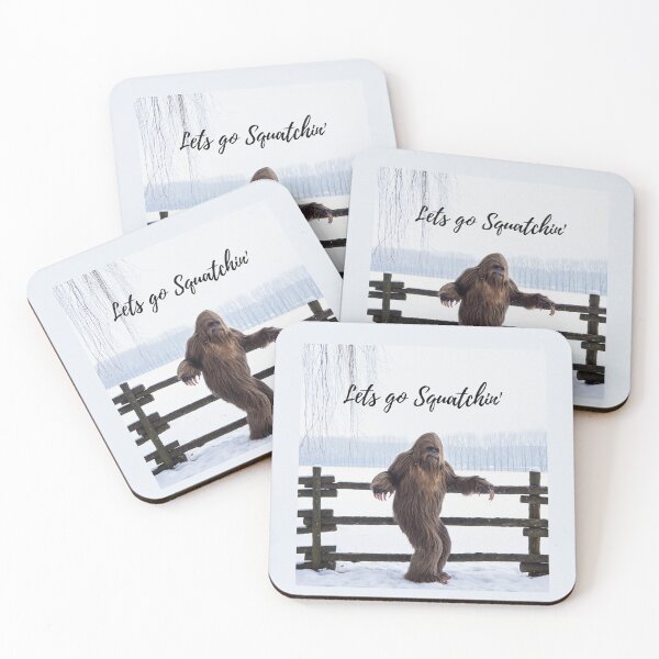 Item preview, Lets go Squatchin' - Sasquatch designed and sold by Vintage Designs +.