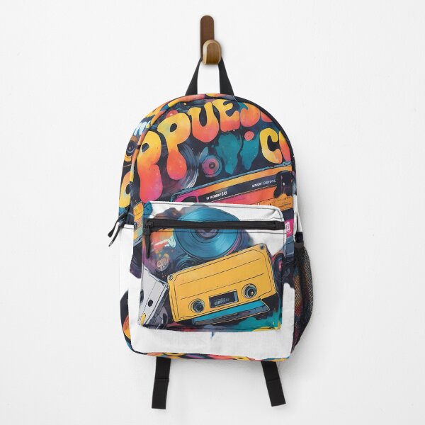 Item preview, Retro Vibes Only – Cassette & Vinyl Mashup designed and sold by SamartkitDesign.