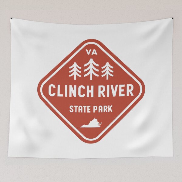 Item preview, Clinch River State Park Virginia Rhombus designed and sold by bivenart.