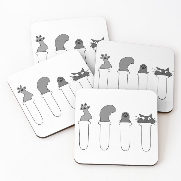 Item preview, Cat Doodle: Test Tubes designed and sold by AokiHarrisDraws.