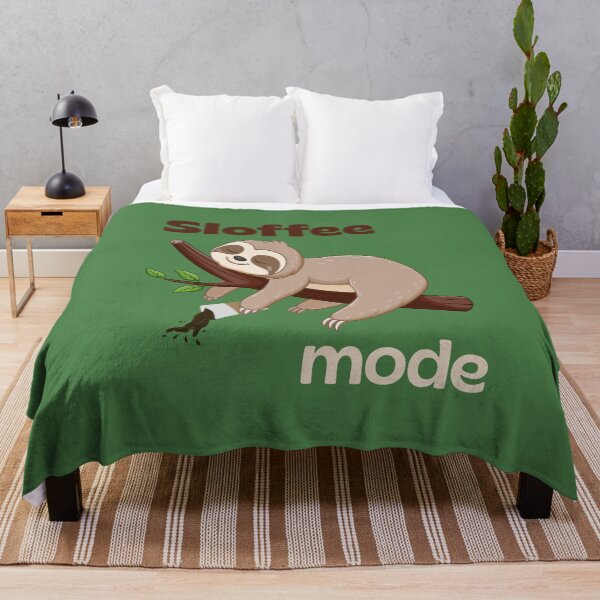 Item preview, Sloffee Mode – Funny Sloth Coffee Lover Design designed and sold by RUNO LAB.