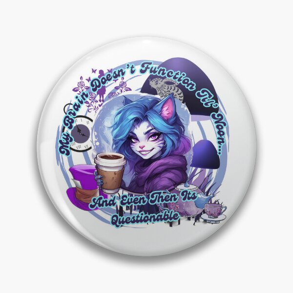 Item preview, Brain Doesn't Function (Fem Cheshire Cat) designed and sold by Shortyshadow4.