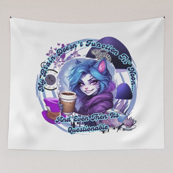 Item preview, Brain Doesn't Function (Fem Cheshire Cat) designed and sold by Shortyshadow4.