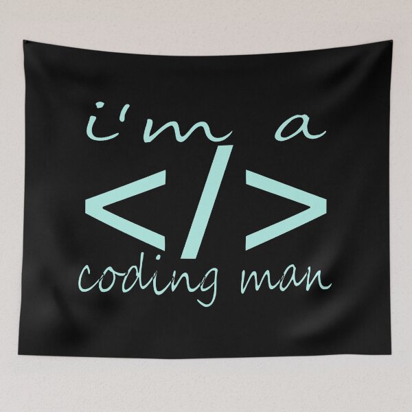 Item preview, I’m a Coding Man – Programmer & Software Developer Design – Tech & Coding Gift designed and sold by sednalafandy79.