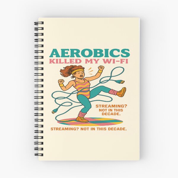 Item preview, Aerobics Killed My Wi-Fi designed and sold by CyangProduct.
