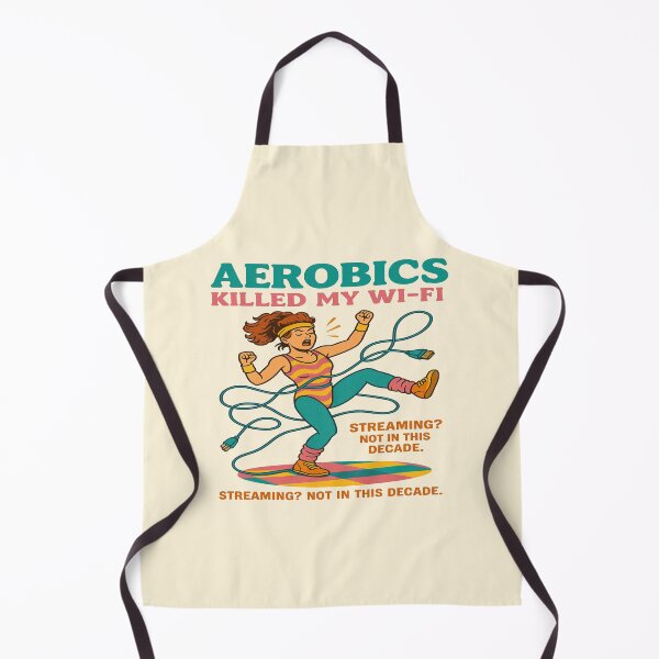 Item preview, Aerobics Killed My Wi-Fi designed and sold by CyangProduct.