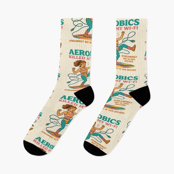 Item preview, Aerobics Killed My Wi-Fi designed and sold by CyangProduct.