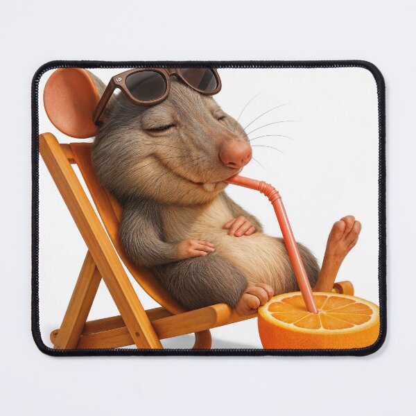 Item preview, Rat orange relaxing designed and sold by HiresFilm.
