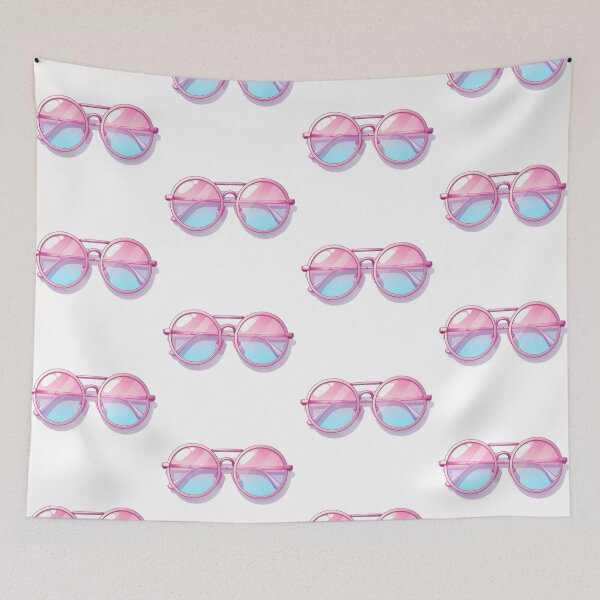 Item preview, Y2K pink sunglasses designed and sold by cubiask.