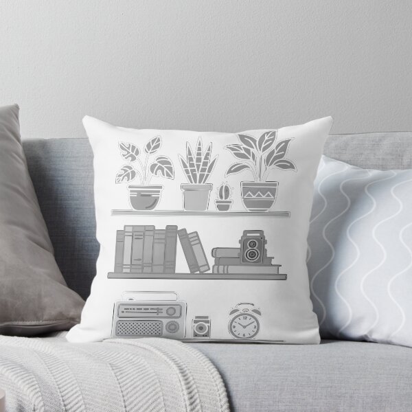 Item preview, Plant Shelf Aesthetic – Cozy Book Nook Vibes designed and sold by danzmaldz.
