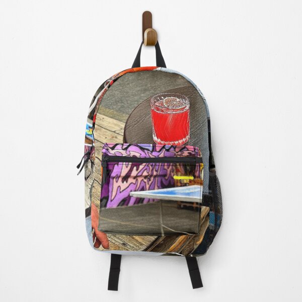 Item preview, Urban Aperitivo Vibes – Street Bar Scene with Cocktails, Ping Pong & Graffiti | Colorful City Lifestyle Art designed and sold by NatureChampion.