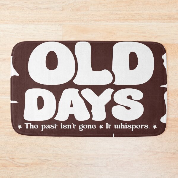 Item preview, Old Days Nostalgia Quote – Vintage Memory Whisper Typography Design designed and sold by ManyVersee.