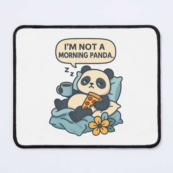 Item preview, Not a morning Panda designed and sold by Alchemik001.