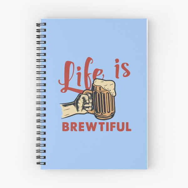 Artikelvorschau, Das Leben ist brauenswert – Lustiges Bierzitat mit einer Hand, die eine Bierillustration hält entworfen und verkauft von Merch Alchemy.
