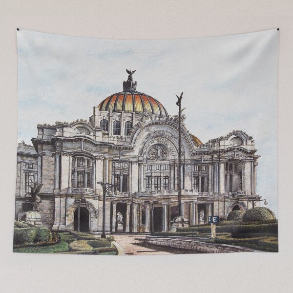 Item preview, Palacio de Bellas Artes designed and sold by elameladesigns.