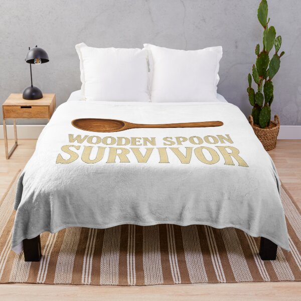 Item preview, Wooden Spoon Survivor – Vintage Humor Art designed and sold by FBA.