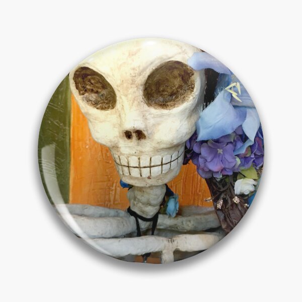 Item preview, Día de Muertos designed and sold by ShutterbugBttns.
