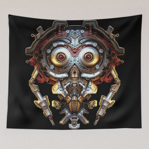 Item preview, Robot Drone Steampunk Sci-Fi designed and sold by Static-Fractal.