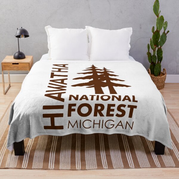 Item preview, Hiawatha National Forest Michigan Pines designed and sold by bivenart.