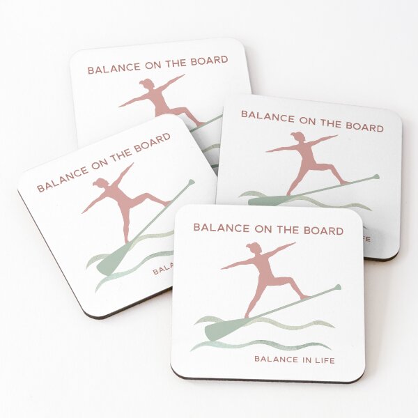 Item preview, Balance on the Board, Balance in Life – SUP Yoga T-Shirt for Calm Seekers designed and sold by bobparduephoto.