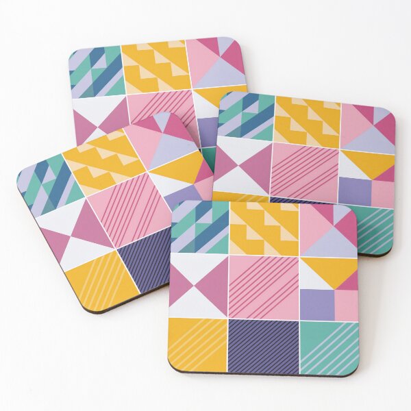 Item preview, Geometric Abstract Squares designed and sold by Becky-Poppins.