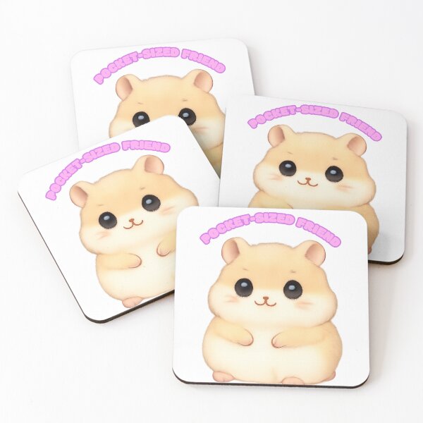 Item preview, Pocket-Sized Friend – Cute Kawaii Hamster Graphic Design designed and sold by Motif Store.