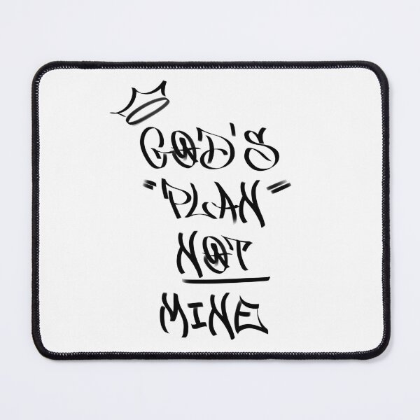 Item preview, God’s Plan, Not Mine – Streetwear Statement Design designed and sold by MilkaMillyBoo.