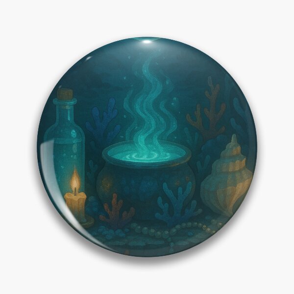 Item preview, Water Witch Alter Underwater designed and sold by WitchPrint.
