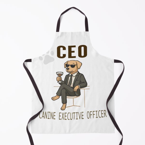 Item preview, C.E.O. Canine Executive Officer | Funny Dog Boss T-Shirt designed and sold by danzmaldz.