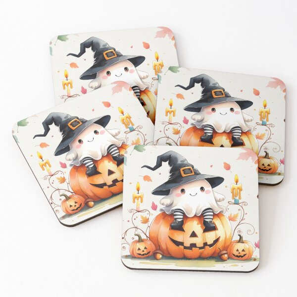 Item preview, Whimsical Ghost Witch designed and sold by SnortFactory.