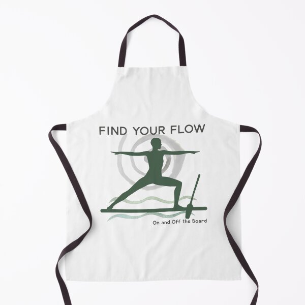 Item preview, Find Your Flow – Paddleboard Yoga Shirt for the Mindful Soul designed and sold by bobparduephoto.