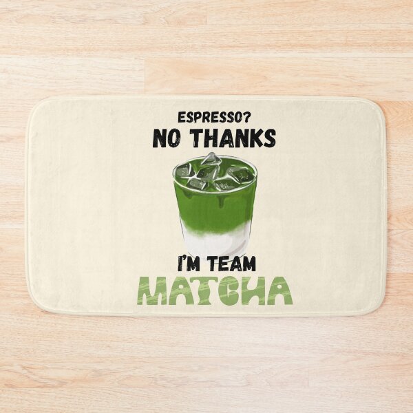 Item preview, Iced Matcha Latte – Aesthetic Green Tea Design designed and sold by RUNO LAB.