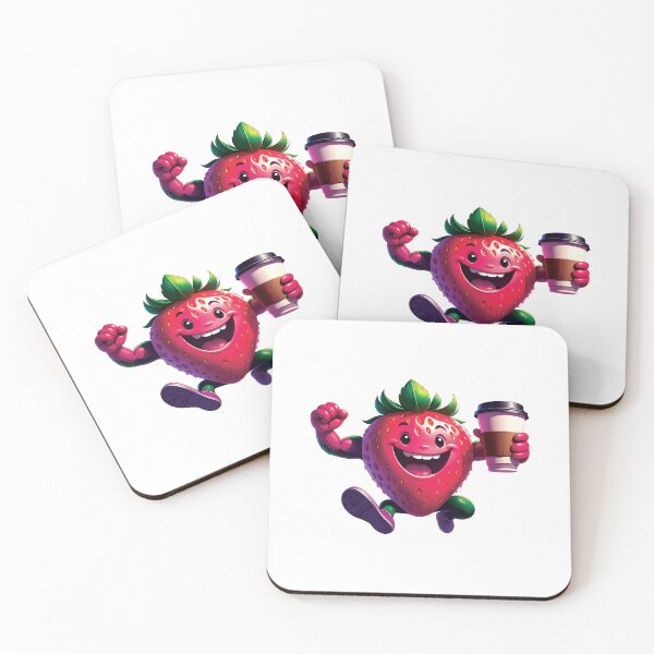 Item preview,  Strawberry Coffee Power designed and sold by caffin8ed.