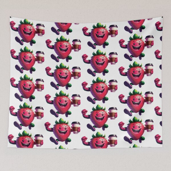 Item preview,  Strawberry Coffee Power designed and sold by caffin8ed.