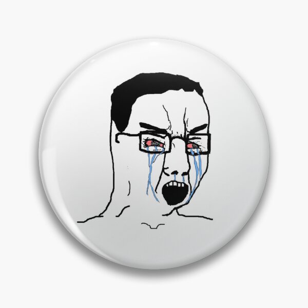 Item preview, Chud Sad and Angry Wojak designed and sold by teemix.