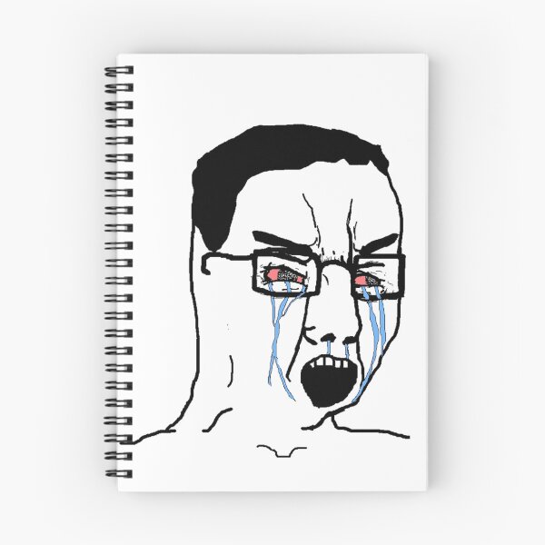 Item preview, Chud Sad and Angry Wojak designed and sold by teemix.