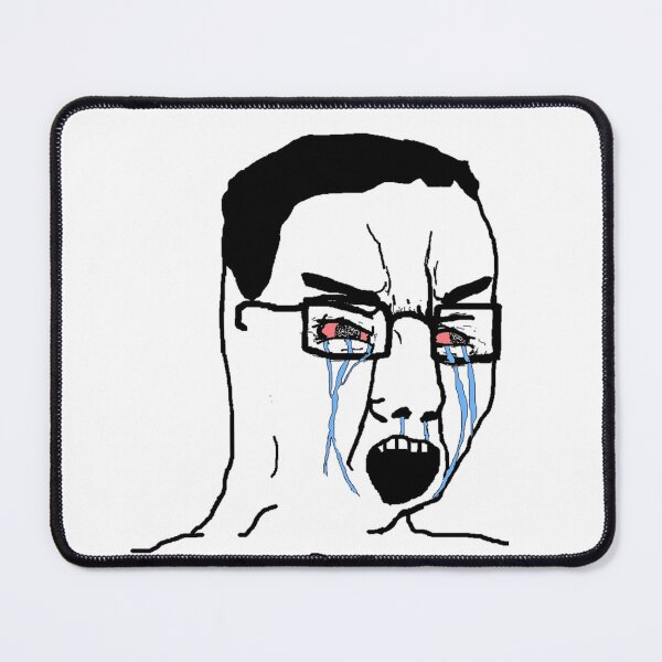 Item preview, Chud Sad and Angry Wojak designed and sold by teemix.