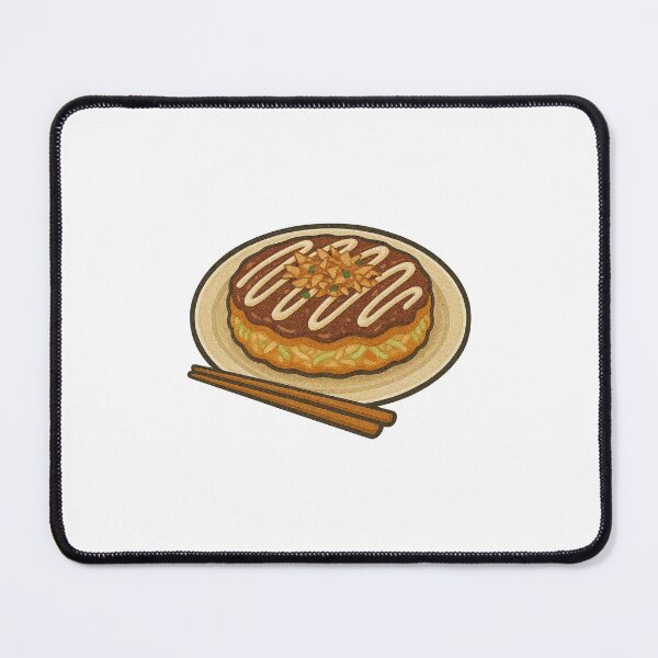 Item preview, Okonomiyaki Japanese Pancake Art – Cute Osaka Street Food Design designed and sold by Vendeloc.