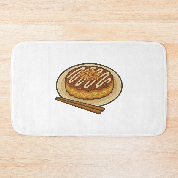 Item preview, Okonomiyaki Japanese Pancake Art – Cute Osaka Street Food Design designed and sold by Vendeloc.