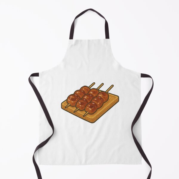 Item preview, Yakitori Grilled Chicken Skewers – Japanese Street Food Illustration designed and sold by Vendeloc.