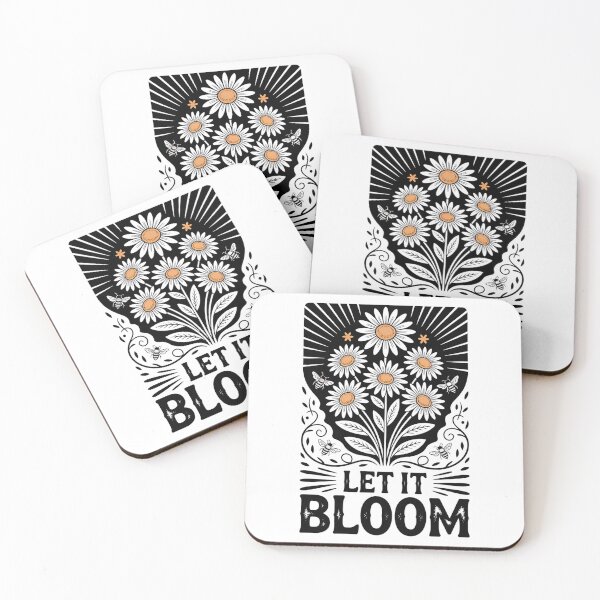 Item preview, Vintage Daisy Linocut Graphic designed and sold by theslowwild.
