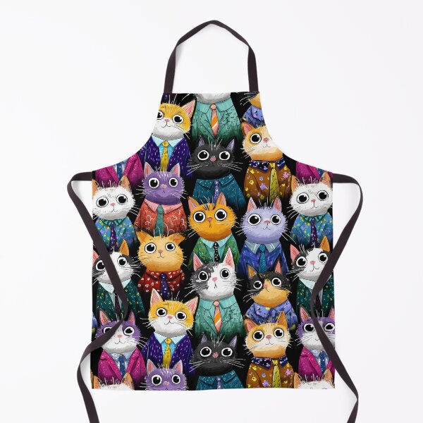 Item preview, Dapper Cats in Colorful Suits designed and sold by delroy66.
