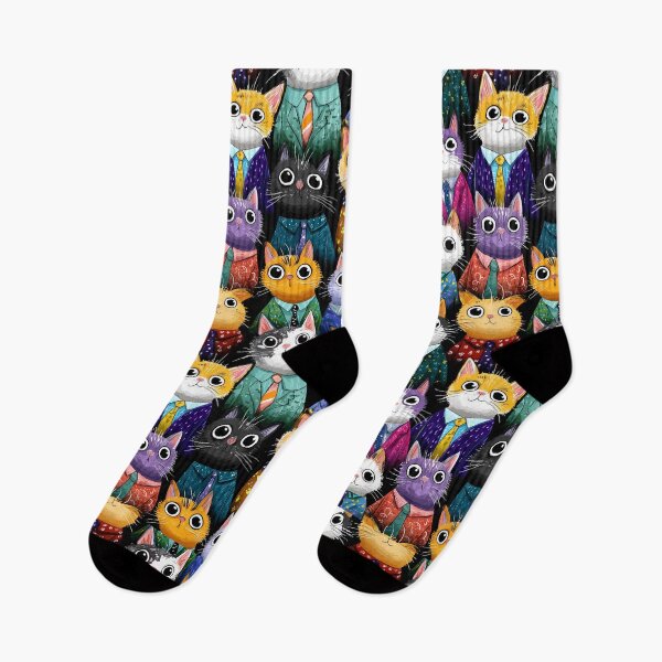 Item preview, Dapper Cats in Colorful Suits designed and sold by delroy66.