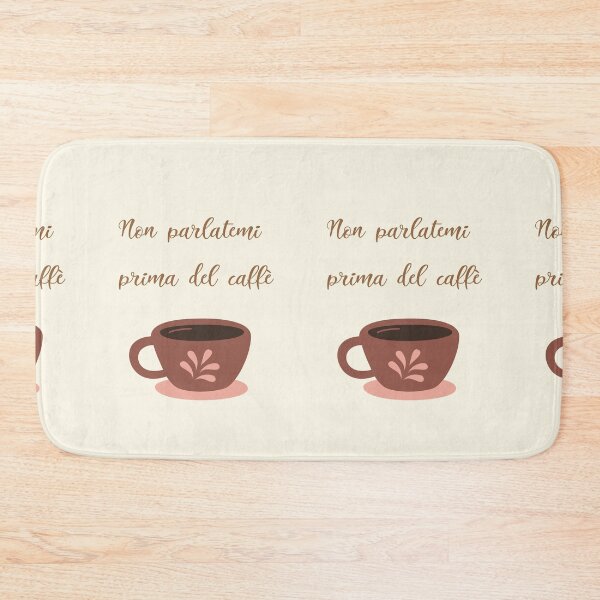 Item preview, Italian coffee, don't talk to me before my coffee, coffee lovers designed and sold by Coolparrotgirl.
