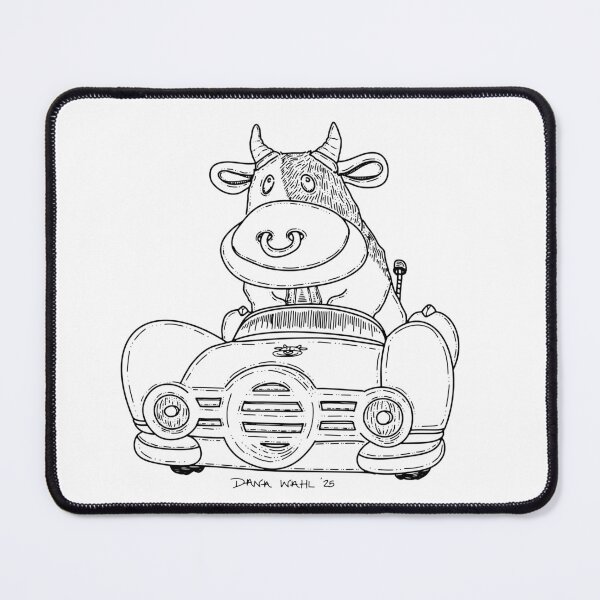 Item preview, Mario Kart Cow designed and sold by doodlerealmstudios.